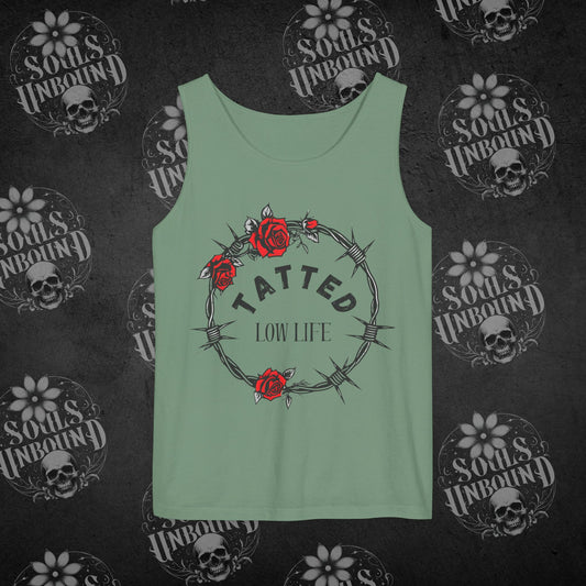 Tatted Low Life - Front Design Tank Top