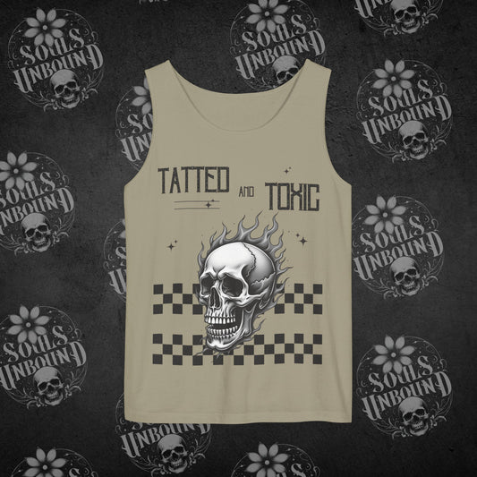 Tatted & Toxic - Front Design Tank Top