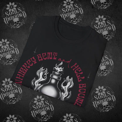 Whiskey Bent - Front Design T-Shirt