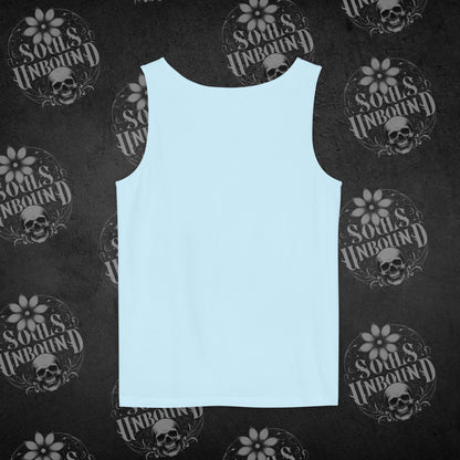 Fightin Season - Blue Front Design Tank Top