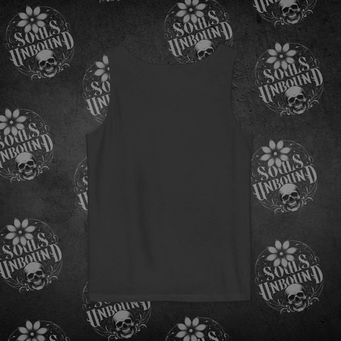 Fightin Season - Black Front Design Tank Top