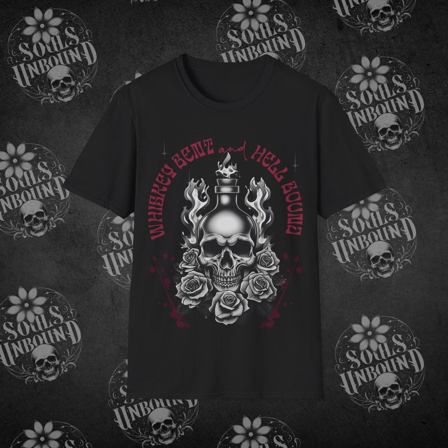 Whiskey Bent - Front Design T-Shirt