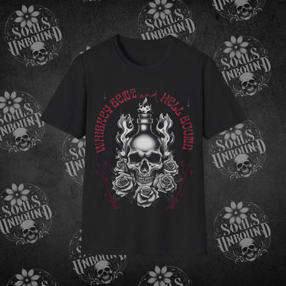 Whiskey Bent - Front Design T-Shirt