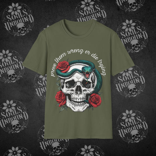 Die Trying - Front T-Shirt