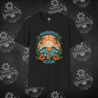 Summer Rock - Front Design T-Shirt